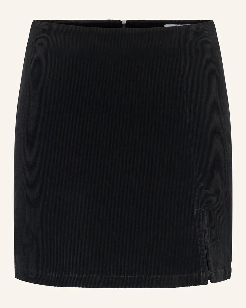 only Cordrock schwarz Schwarz