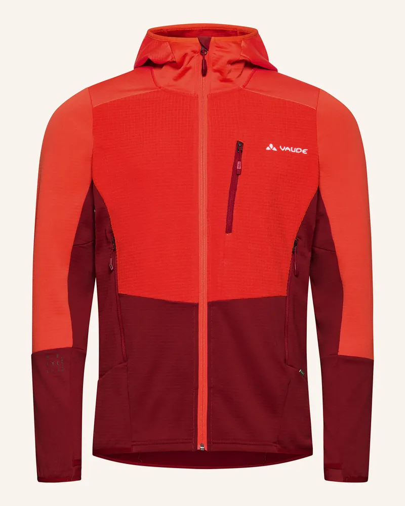 Vaude Fleecejacke M MONVISO HD FL JACKET Rot