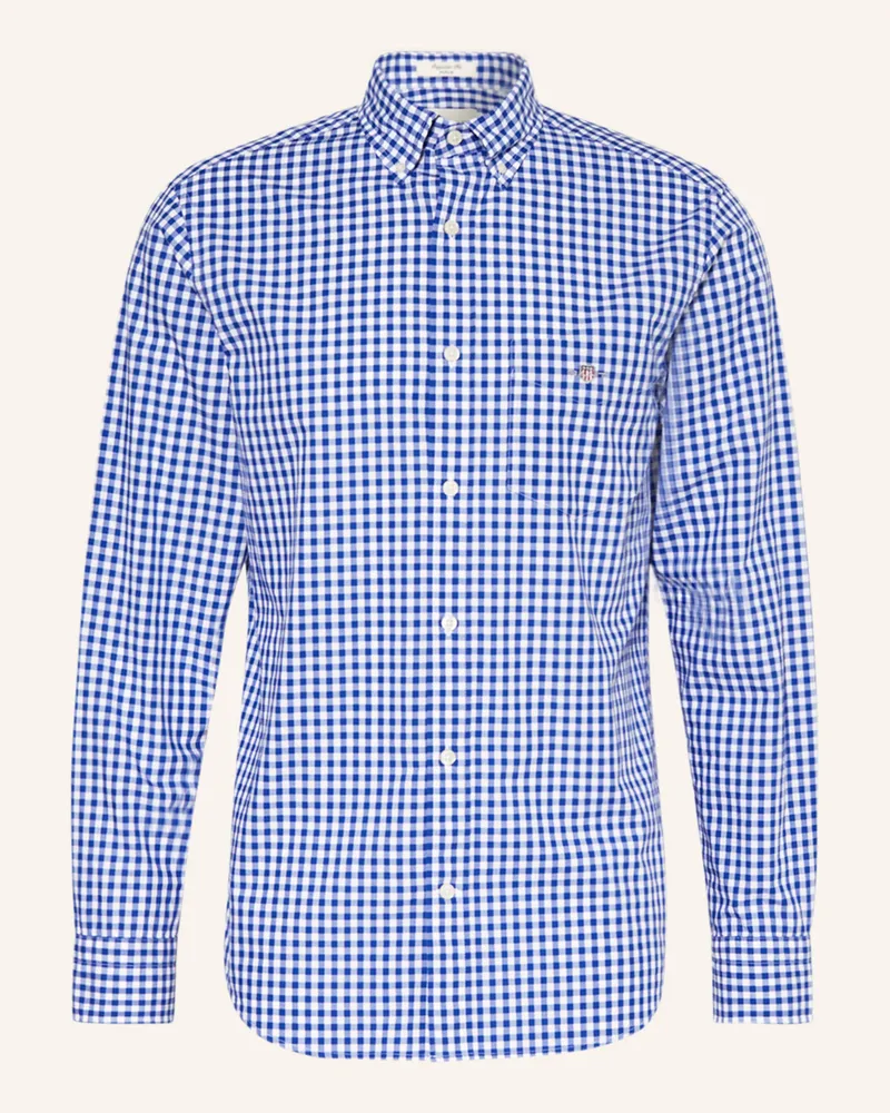 Gant Hemd Regular Fit Blau