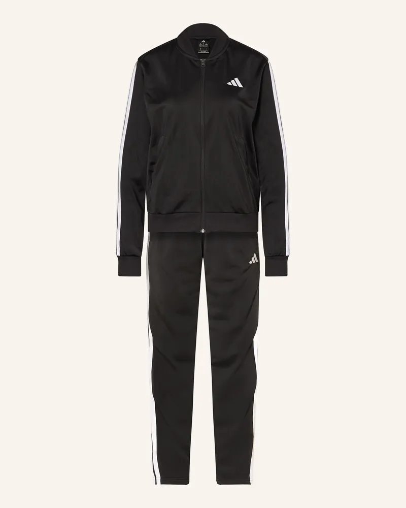 adidas Trainingsanzug Dayready schwarz Schwarz