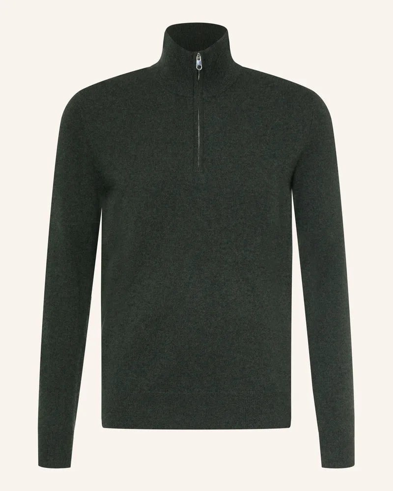 Chas Cashmere-Troyer gruen Oliv