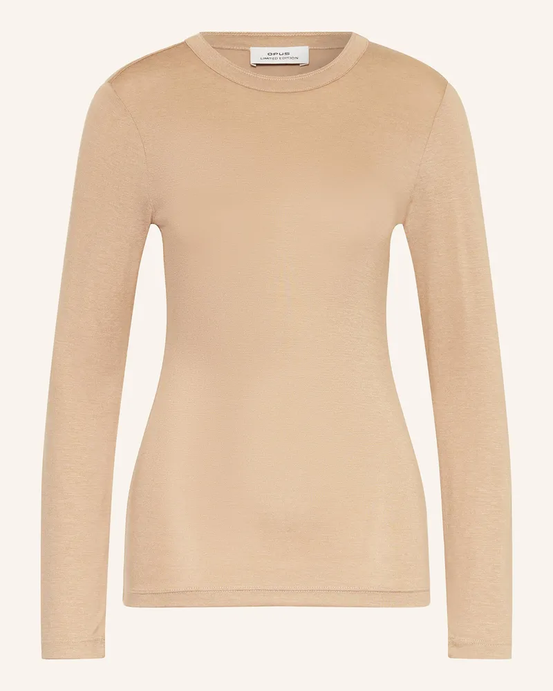 OPUS Longsleeve Sifa beige Camel