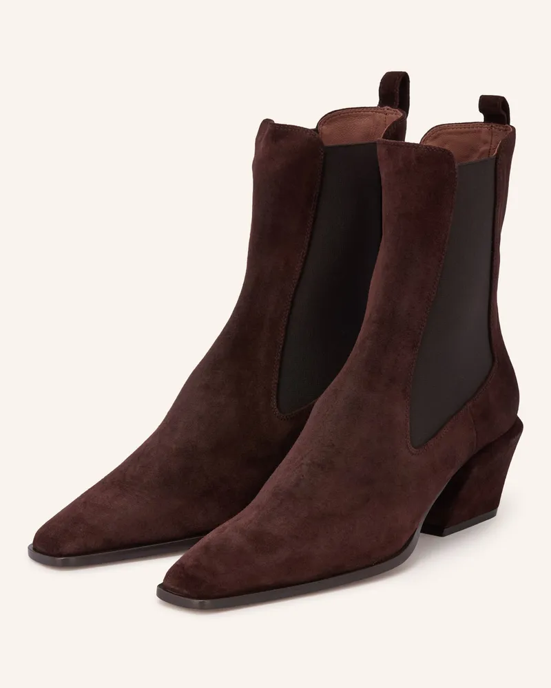 Paris Texas Chelsea-Boots Bettina braun Dunkelbraun
