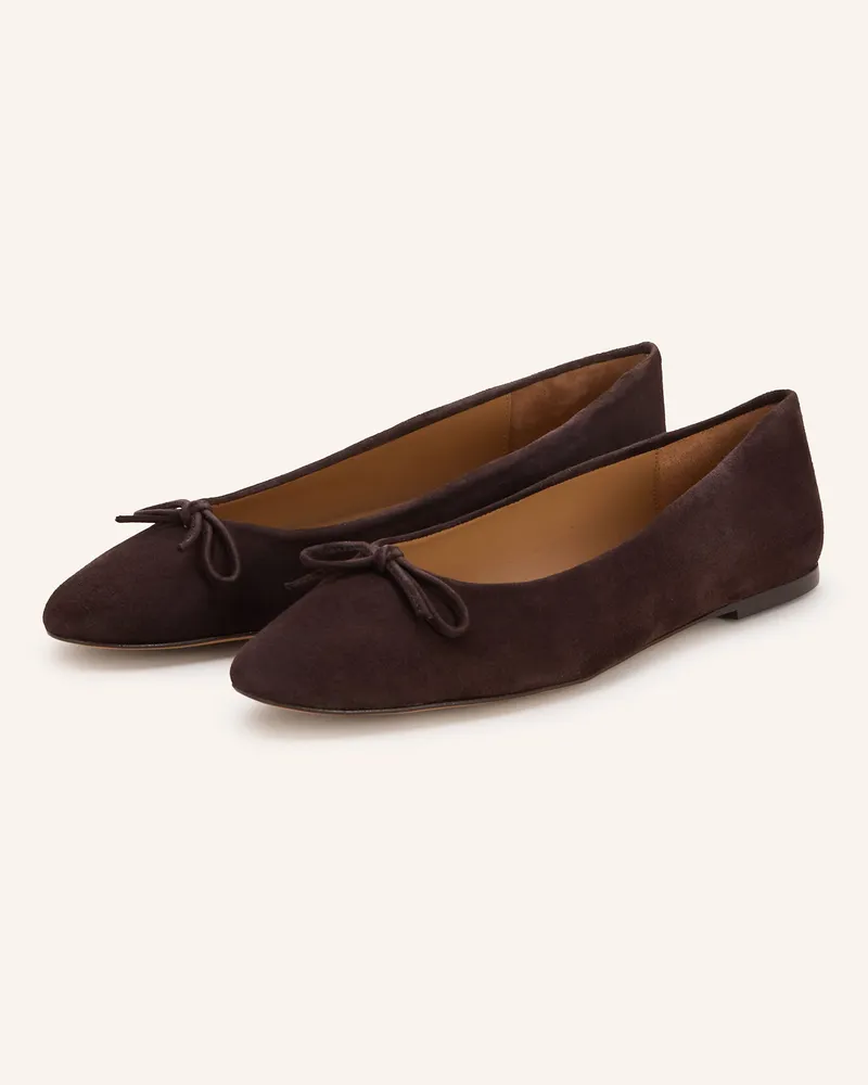 Flattered Ballerinas Bodil braun Dunkelbraun