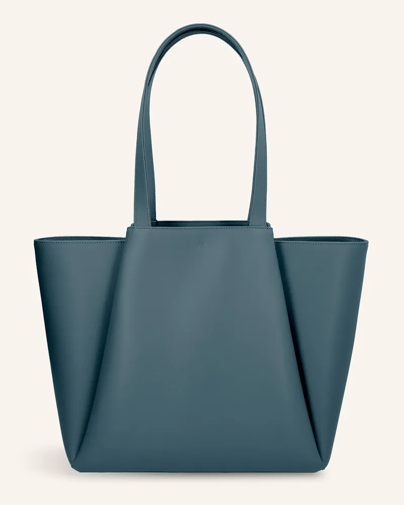 KAAI Schultertasche Pyramid gruen Petrol