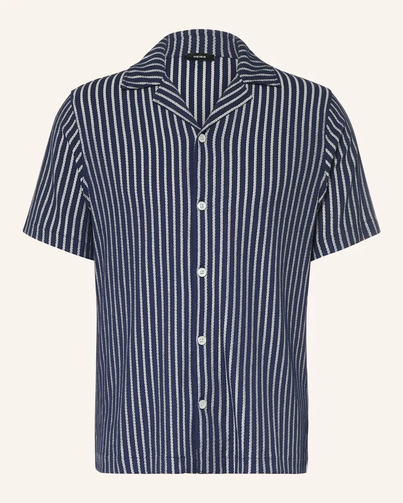 Reiss Resorthemd Griff Comfort Fit blau Dunkelblau