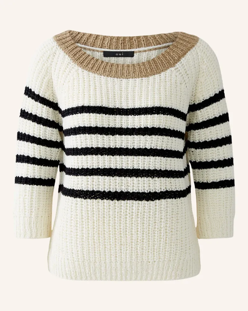 Oui  Pullover Weiss