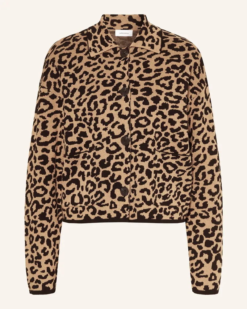 Darling Harbour Strickjacke Hellbraun