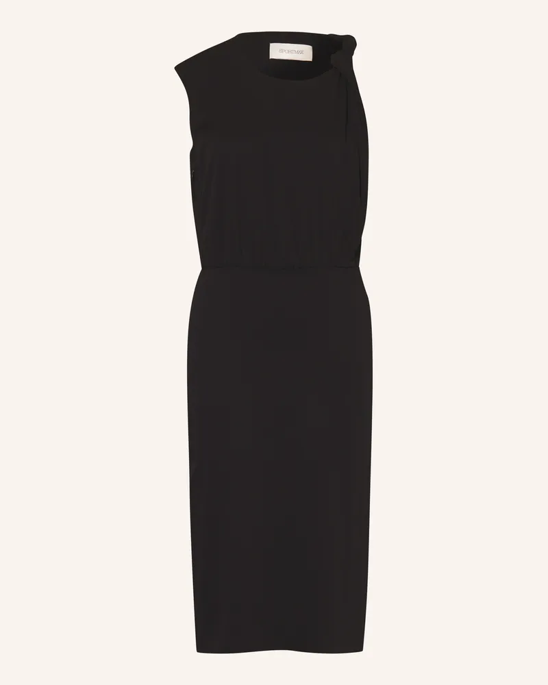 SPORTMAX Seidenkleid Cris schwarz Schwarz