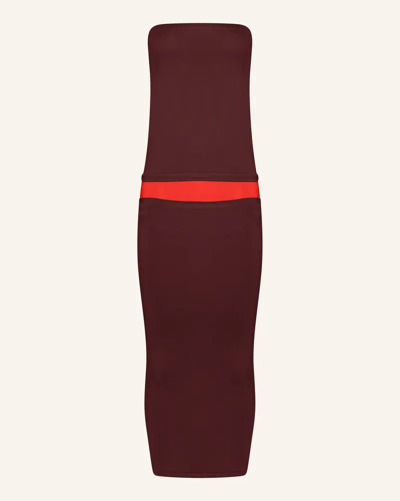 Wolford Kleid Sheer Fatal Dress rot Rot