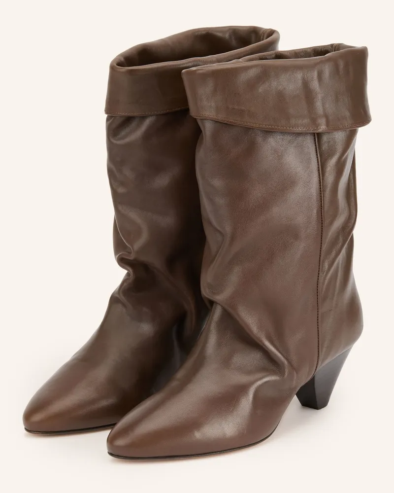 Isabel Marant Stiefeletten Dalby braun Dunkelbraun