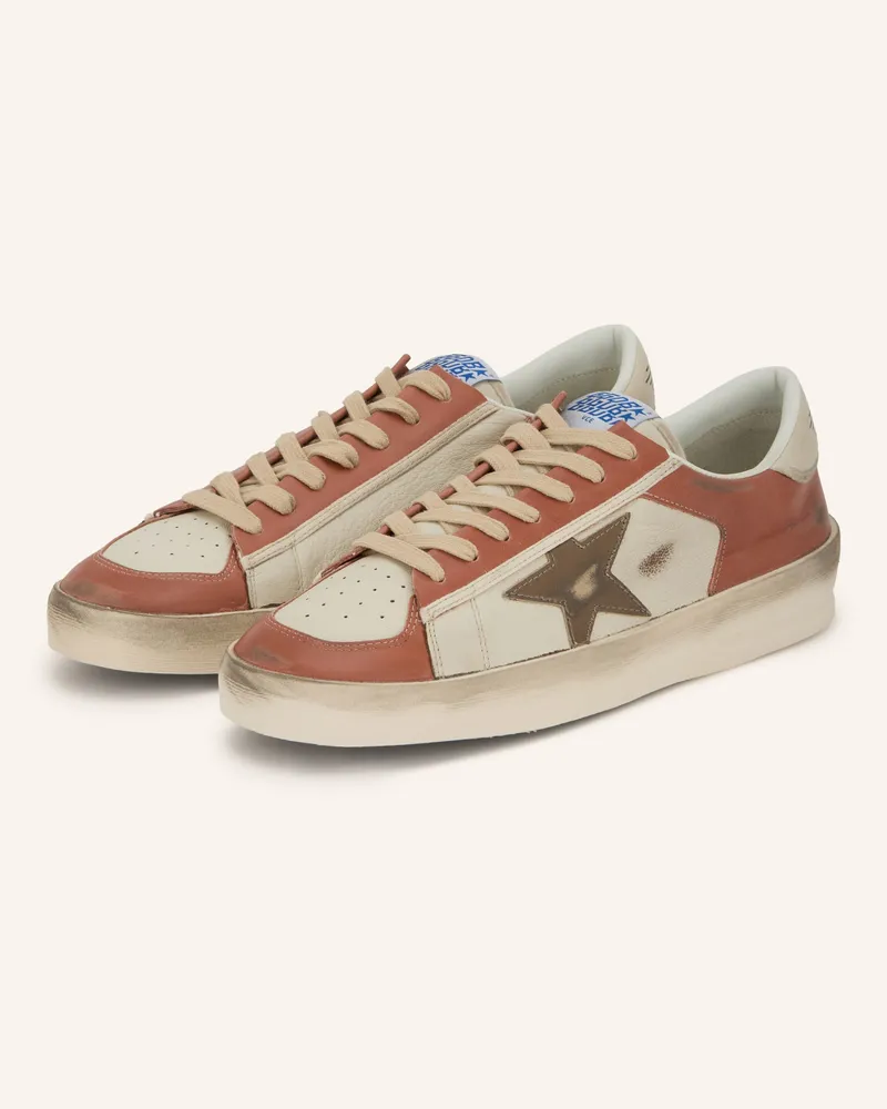 Golden Goose Sneaker Stardan weiss Creme