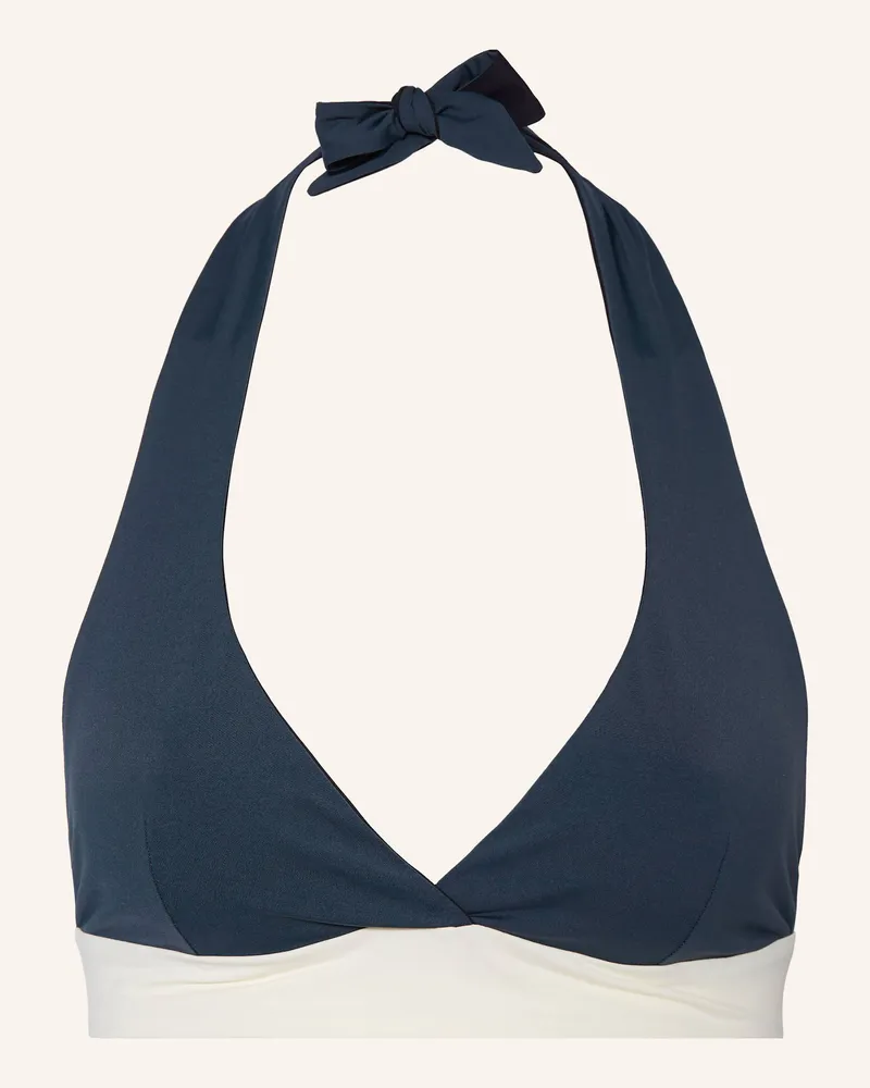 MYMARINI Neckholder-Bikini-Top NECKHOLDER TOP zum Wenden mit UV-Schutz 50 Schwarz