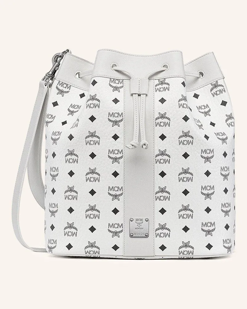 MCM Beuteltasche Dessau Iv Mit Pouch weiss Weiss