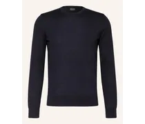 Cashmere-Pullover mit Seide