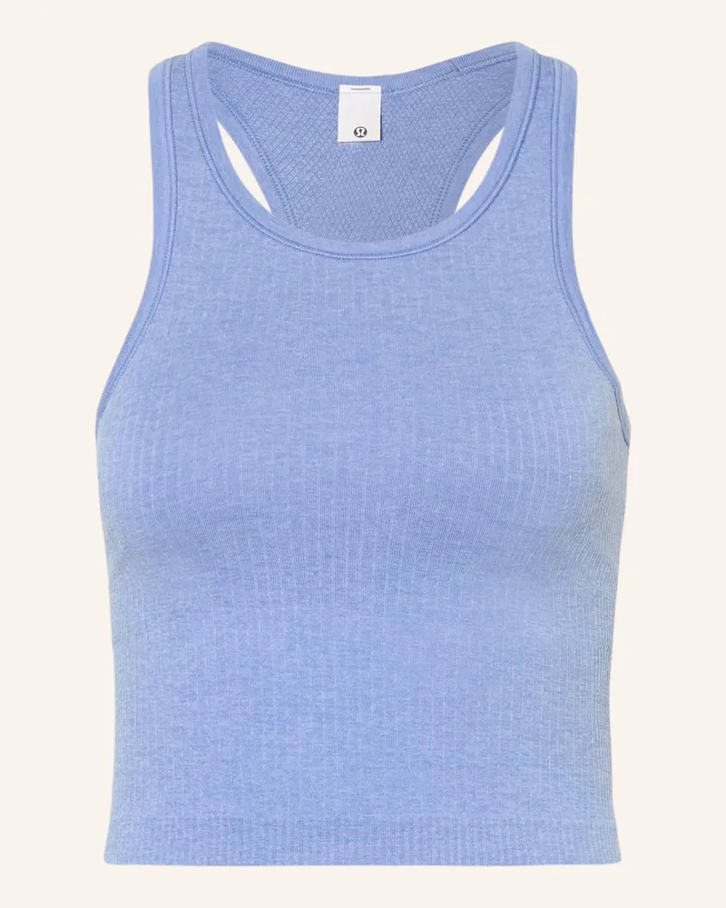 LULULEMON Tanktop Ebb To Street blau Hellblau
