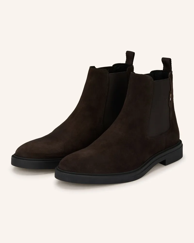 HUGO BOSS Chelsea-Boots Calev braun Dunkelbraun
