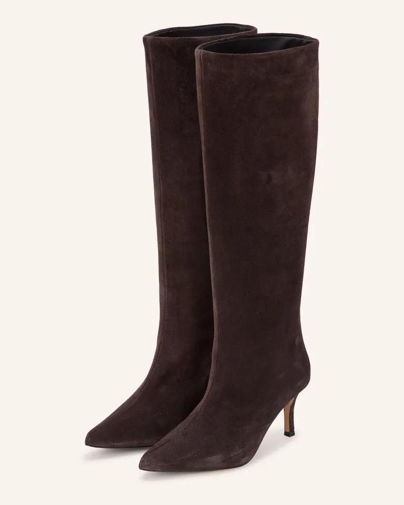 Mrs & HUGS Stiefel braun Dunkelbraun