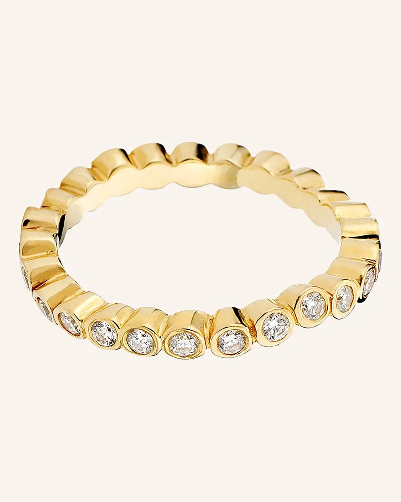 Ariane Ernst Ring THE ONE aus 18 Karat Gold mit Diamanten Gold