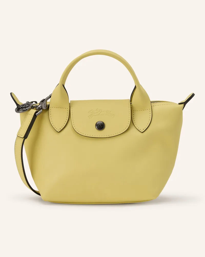 Longchamp Handtasche Le Pliage Xtra Xs gelb Hellgrün