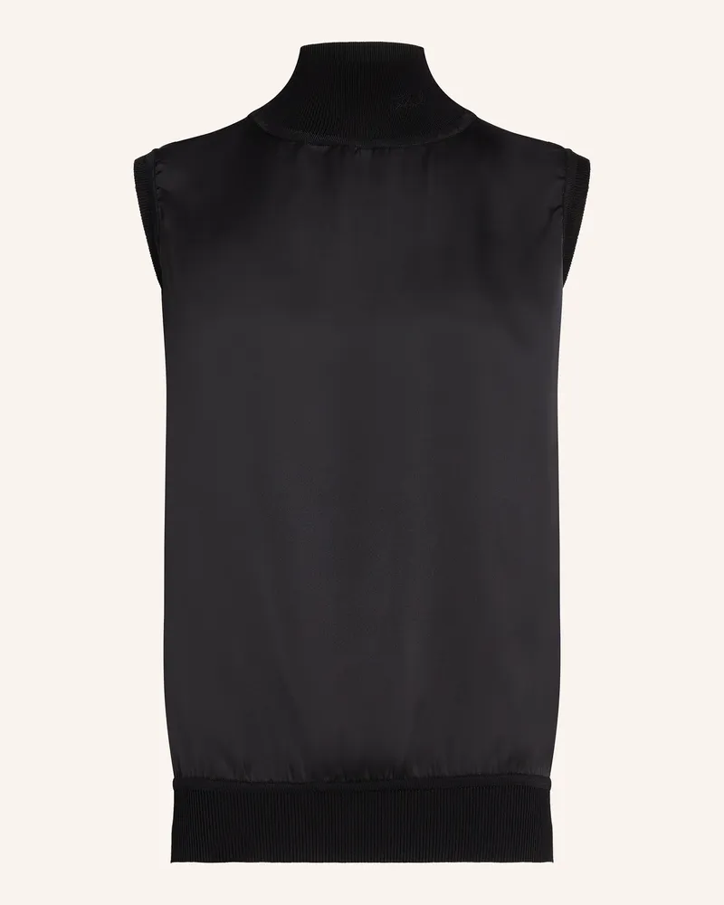Karl Lagerfeld Top Schwarz