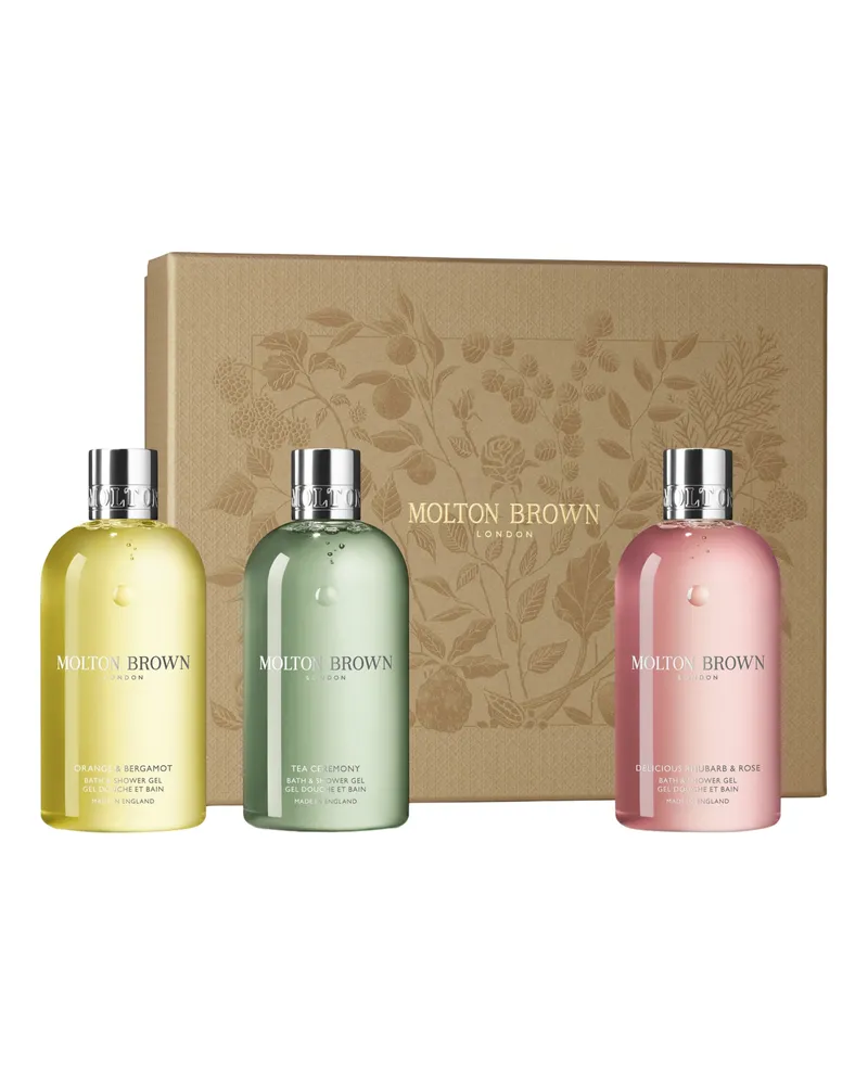 Molton Brown Floral & Green Pflege-Set 900 ml 