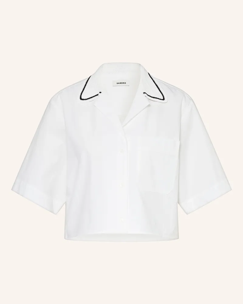 Sandro Hemdbluse Weiss