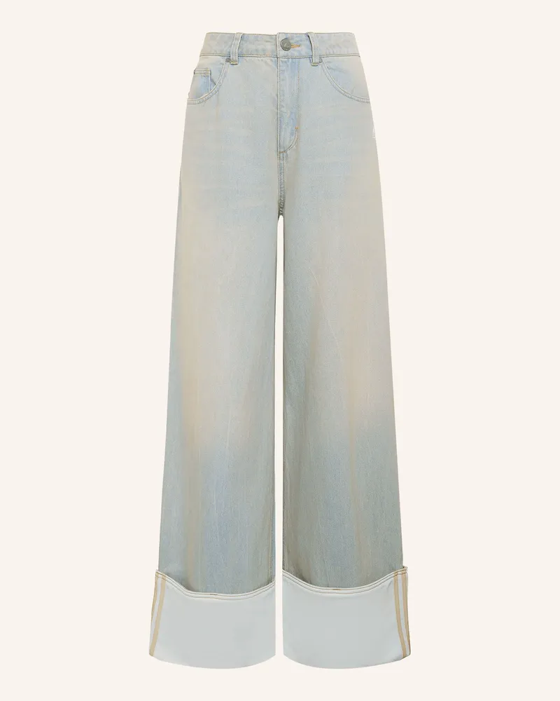 adidas Wide Leg Jeans blau Lghden