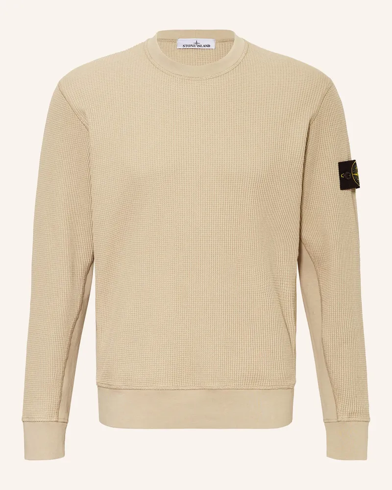 Stone Island Sweatshirt Hellbraun