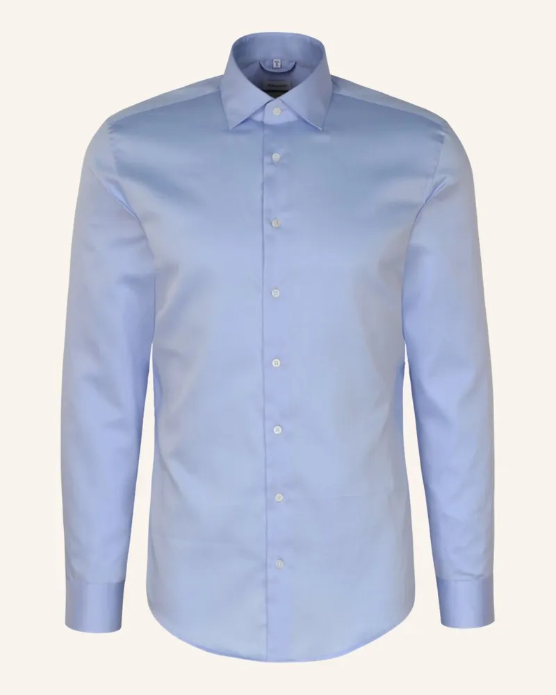 Seidensticker Business Hemd Shaped Fit blau Hellblau