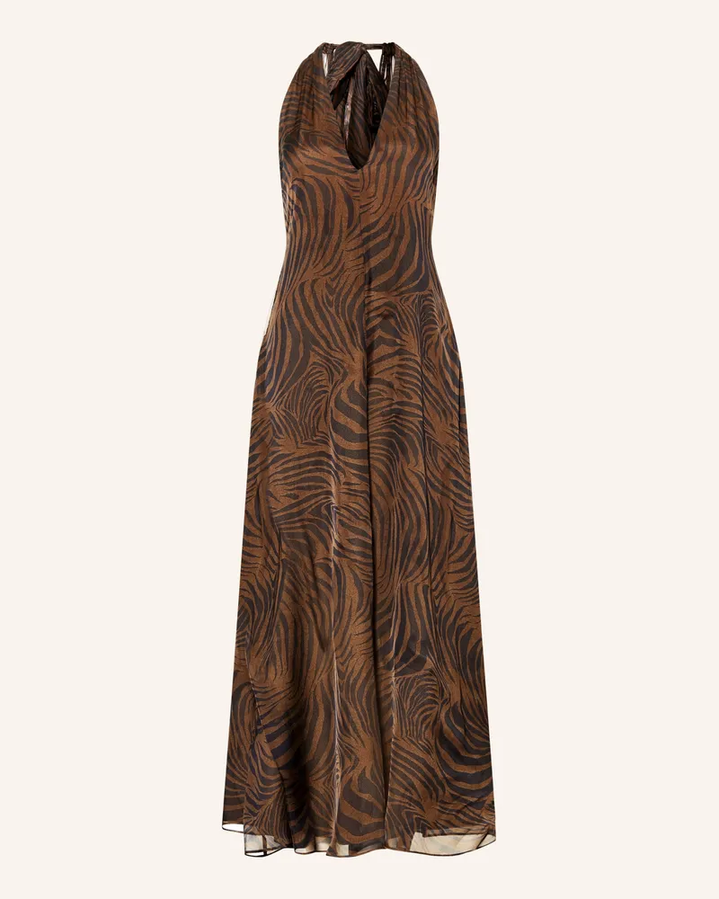 Max Mara Seidenkleid Salice braun Braun