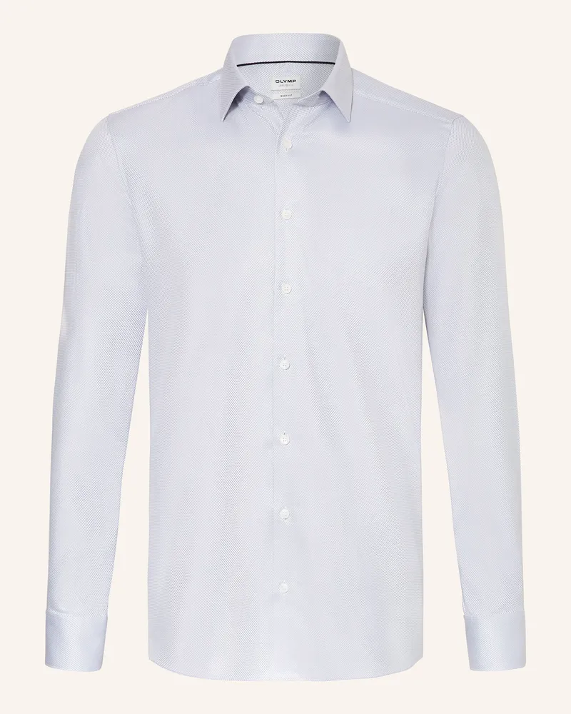 Olymp Hemd Level Five Body Fit silber Hellgrau