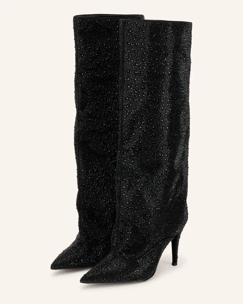 ALDO Stiefel Ivia Mit Schmucksteinen schwarz Schwarz