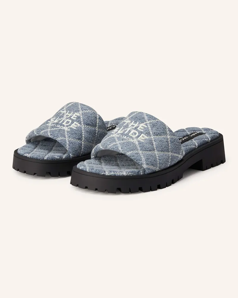 Marc Jacobs Pantoletten THE LUGE SOLE Hellblau