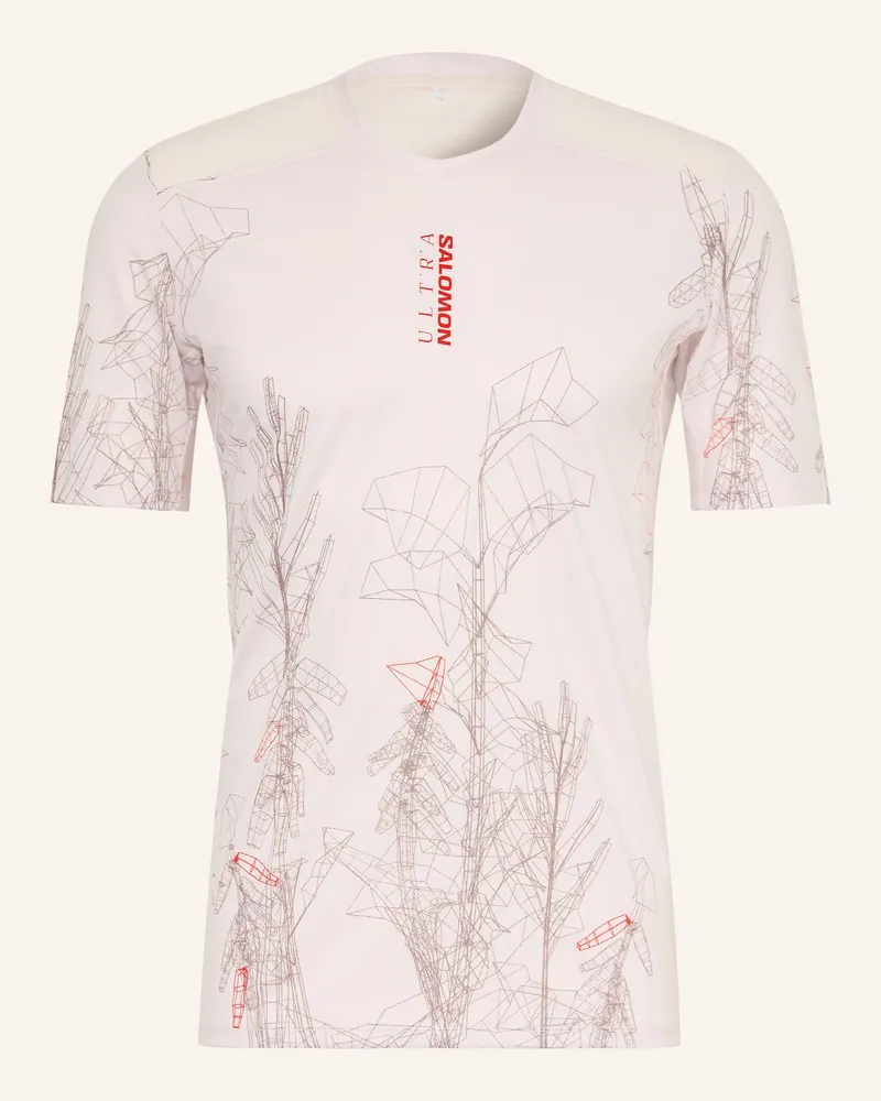 Salomon Funktionsshirt Lab Salomon Ultra pink Helllila