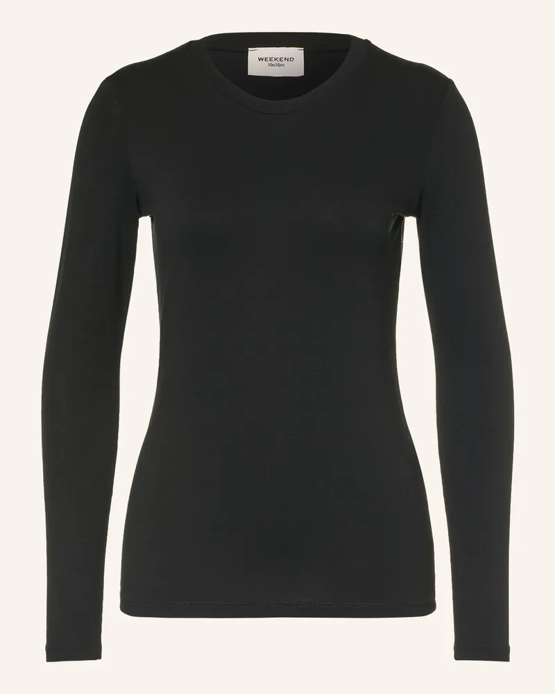 Max Mara Longsleeve Multie schwarz Schwarz