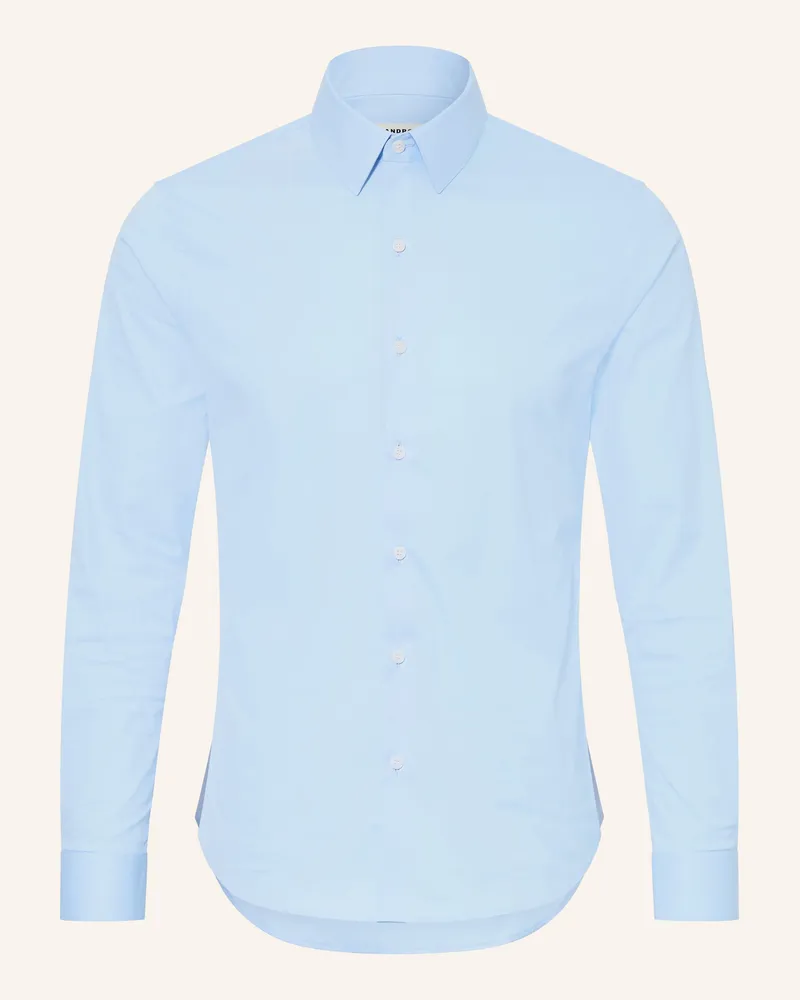 Sandro Hemd Slim Fit blau Hellblau