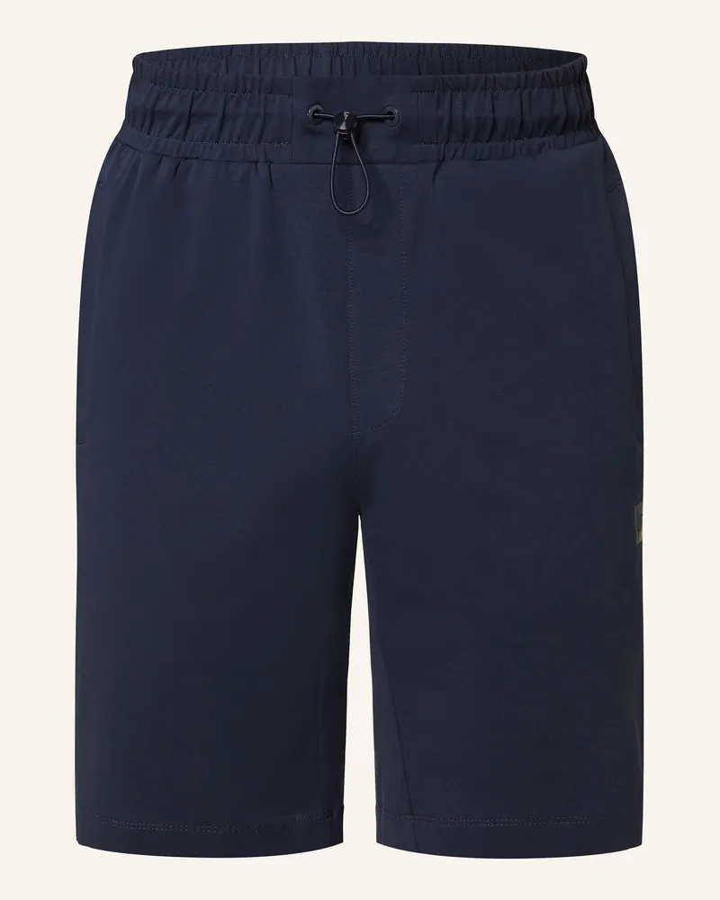 Joy Sportswear Sweatshorts JANNIS mit Galonstreifen Dunkelblau