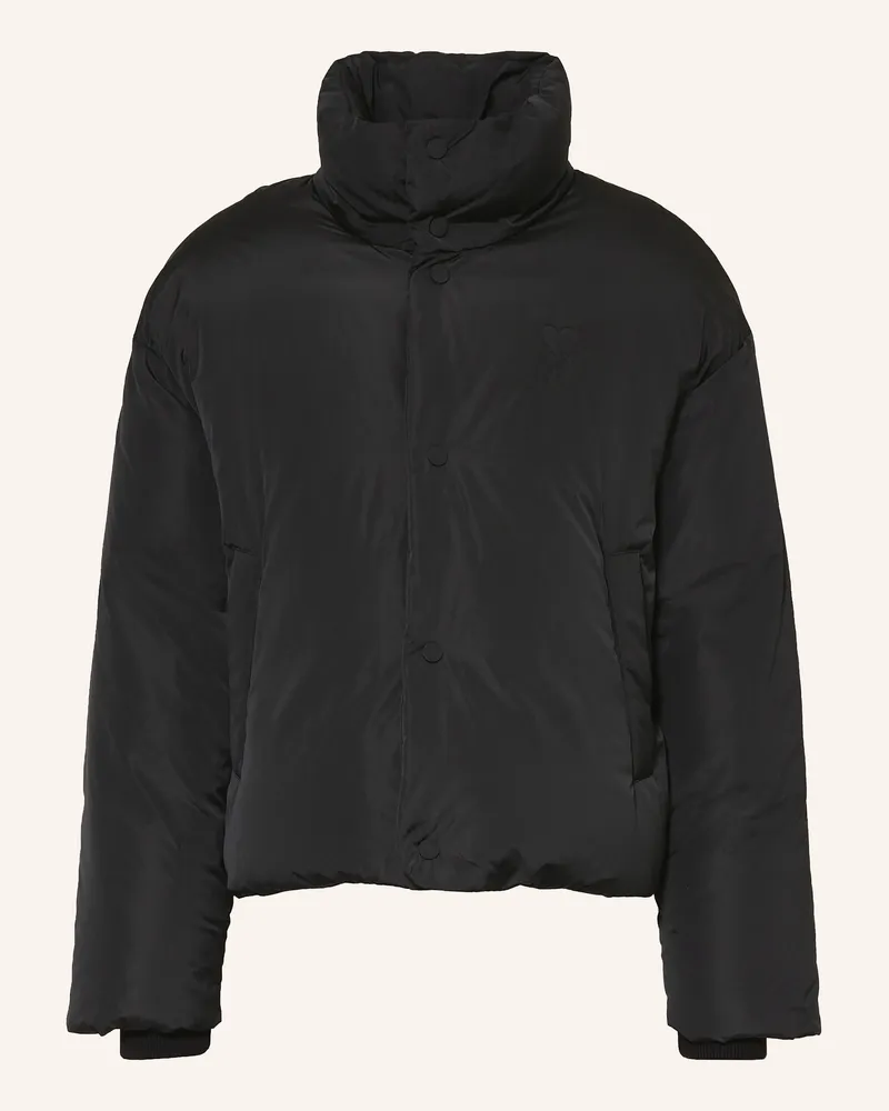 AMI Paris Daunenjacke Doudone schwarz Schwarz
