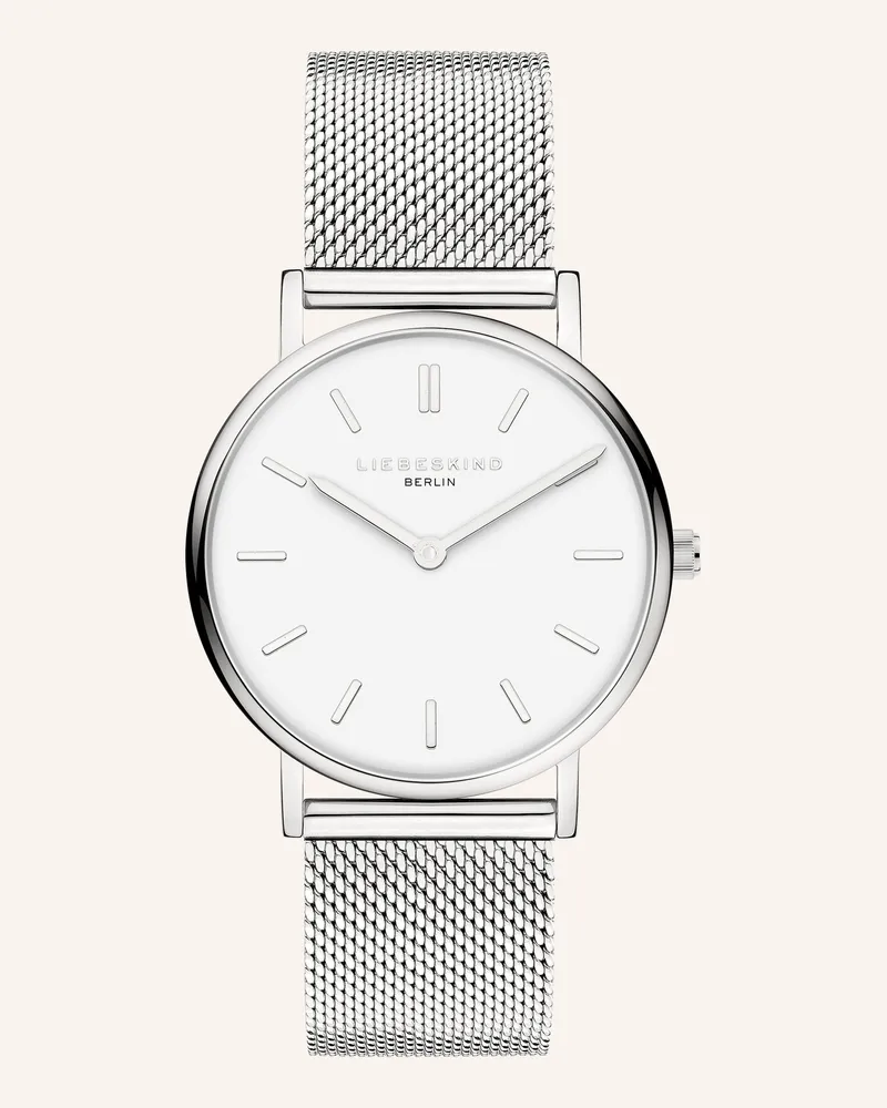 Liebeskind Armbanduhr  aus  Edelstahl Silber