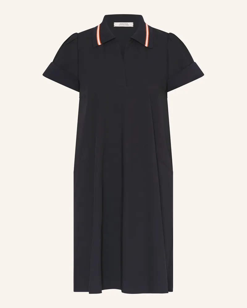 Dorothee Schumacher Kleid POPLIN POWER Dunkelblau