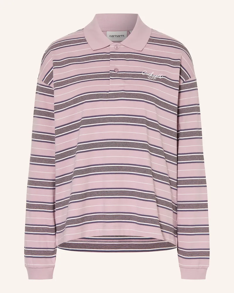 Carhartt WIP Jersey-Poloshirt Bronson rosa Rosa