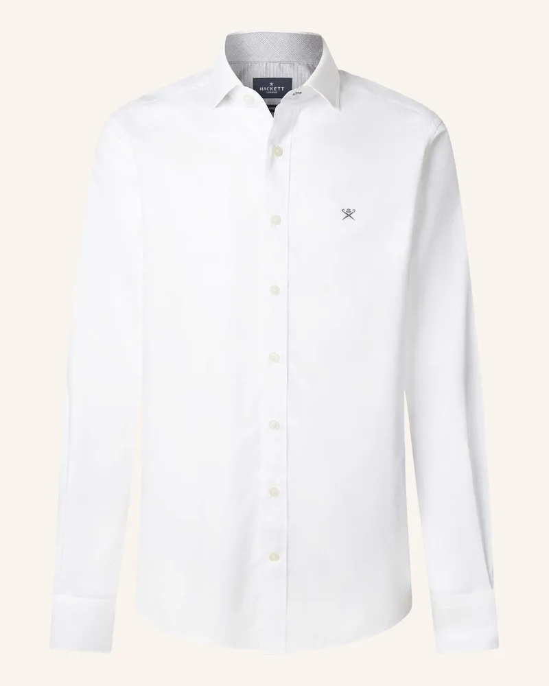 Hackett Freizeithemd HBONE MULTI Weiss