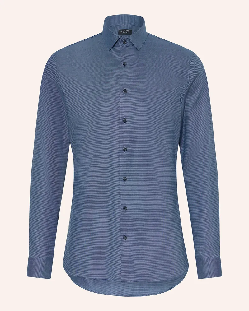 Olymp Hemd No. Six super slim Dunkelblau