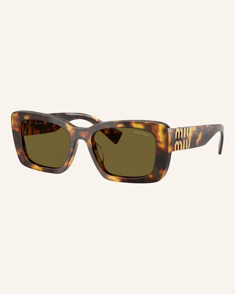 Miu Miu Sonnenbrille Mu 07ys braun Havana