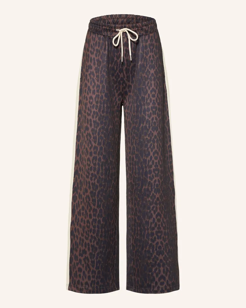 OH APRIL Track Pants Kael Mit Galonstreifen braun Dunkelbraun