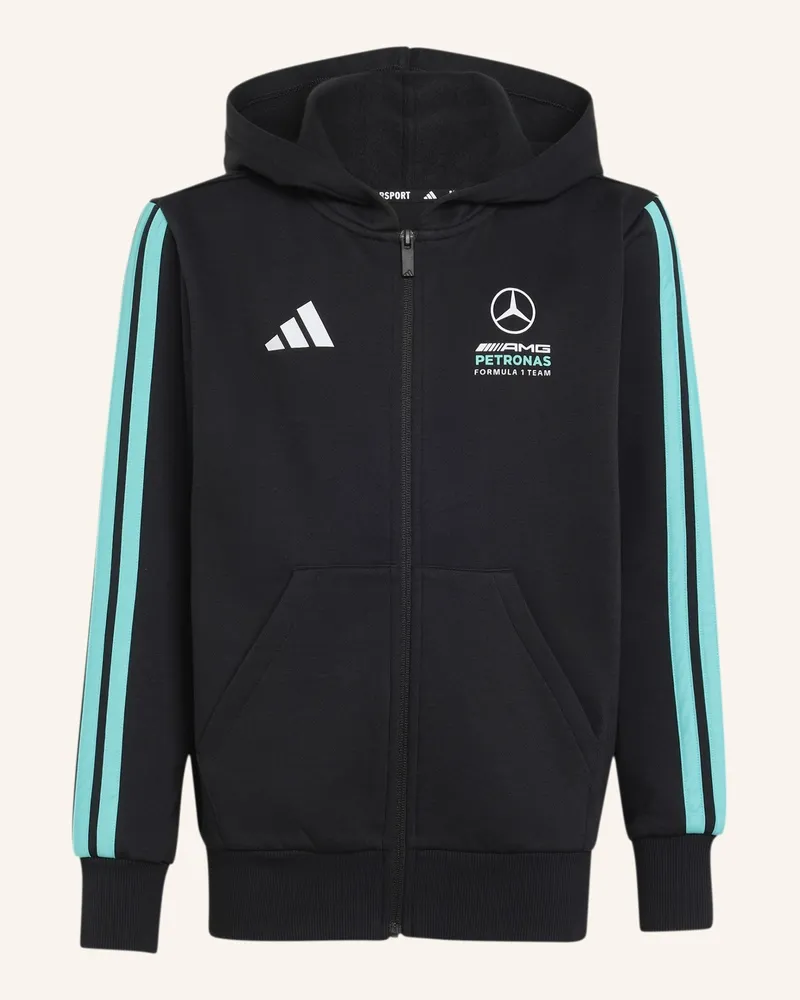 adidas Mercedes - Amg Petronas Formula 1 Team Dna Kapuzenjacke schwarz Schwarz