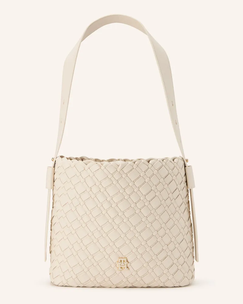 Tommy Hilfiger Schultertasche weiss Ecru