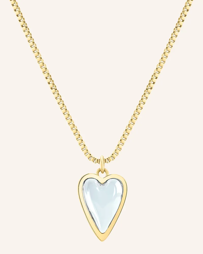 Liebeskind Halskette  Aus  Edelstahl gold Gold