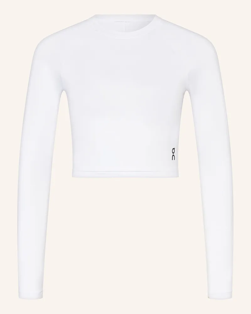ON Longsleeve Studio weiss Weiss